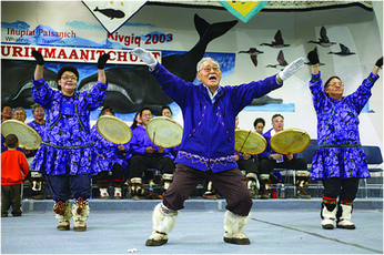 Alaska Eskimo Dance group